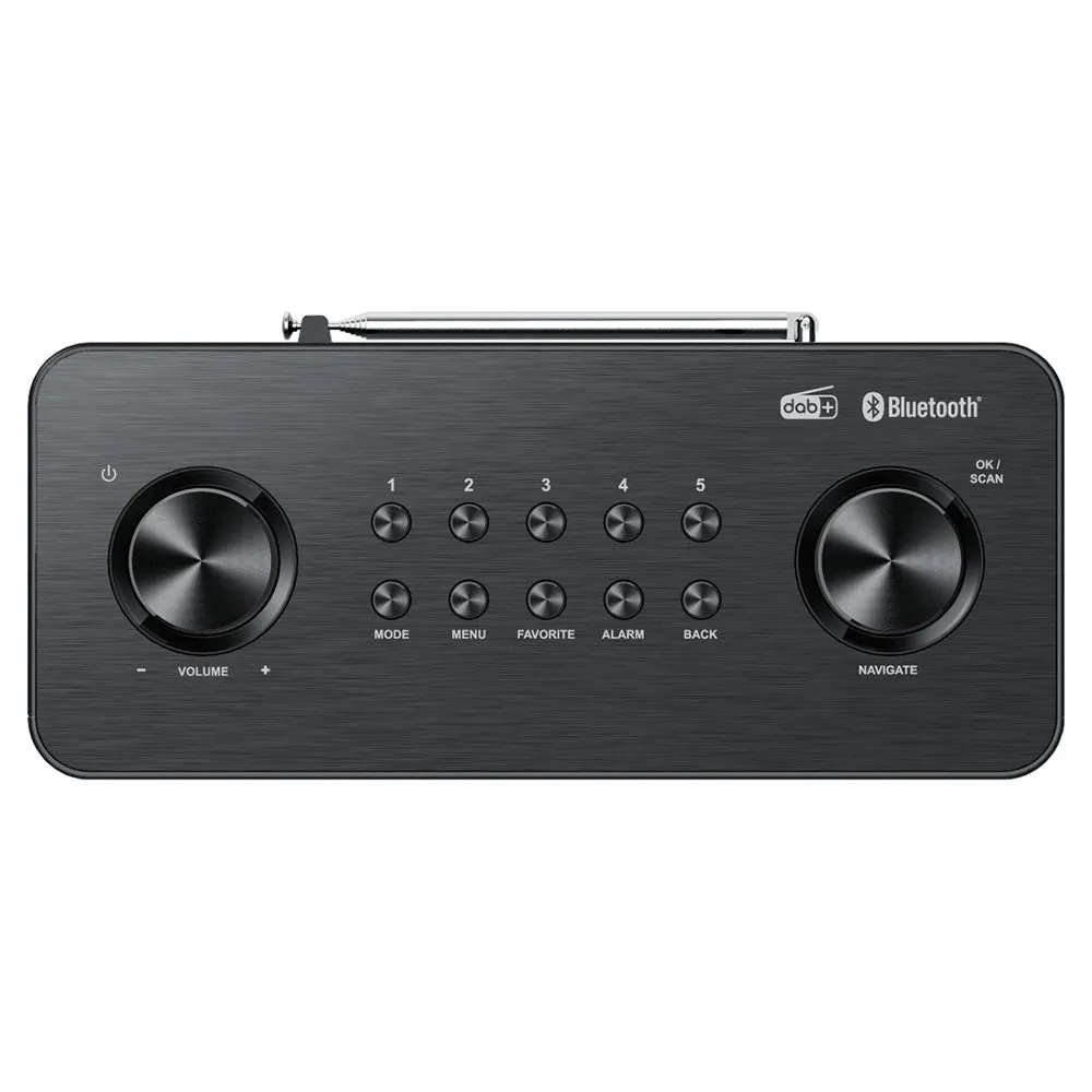 Kenwood DAB  FM-RDS Compact Stereo Radio - Black | CRST80DABB