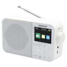 Kenwood DAB  Portable Radio - White | CRM30DABW