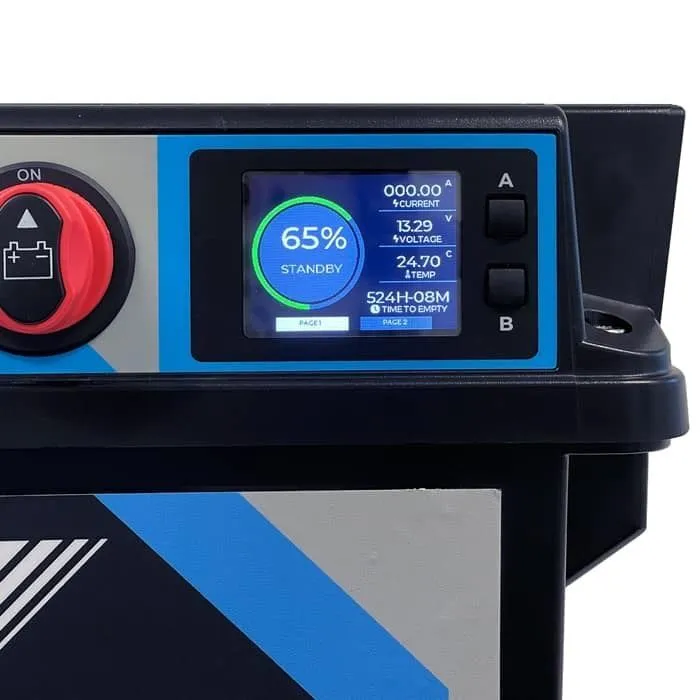 KickAss Portable 12V Lithium Power Station with DCDC Charger & 120AH LiFeP04 Lithium Battery Combo