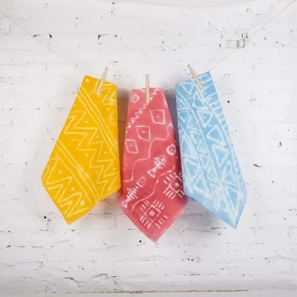 Kikkerland Crafters Batik Bandana Kit