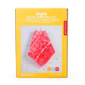 Kikkerland Crafters Batik Bandana Kit