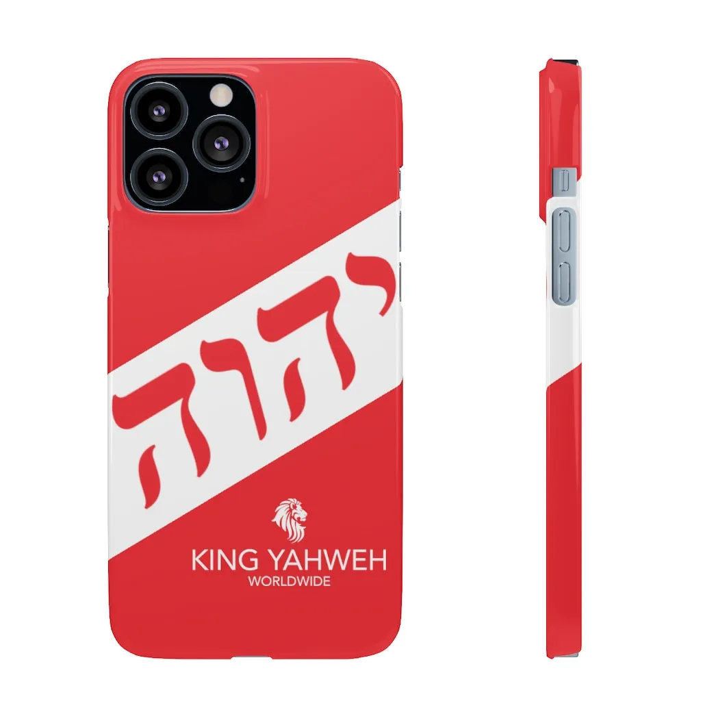 King YAHWEH Worldwide Tetra 3.0 Fire Red Phone Case