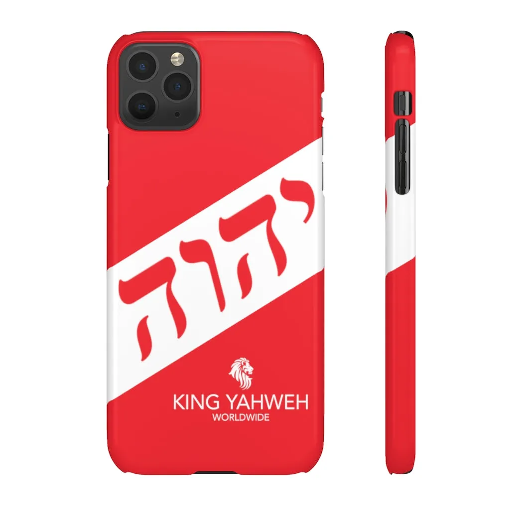 King YAHWEH Worldwide Tetra 3.0 Fire Red Phone Case
