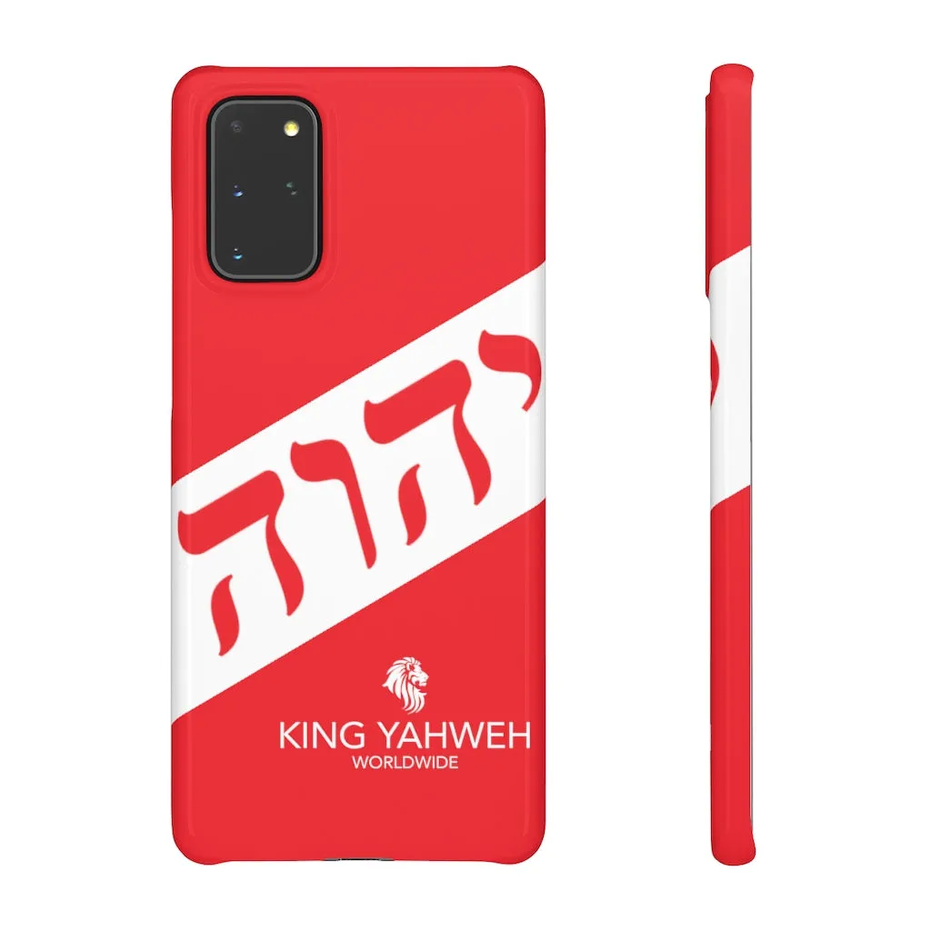King YAHWEH Worldwide Tetra 3.0 Fire Red Phone Case