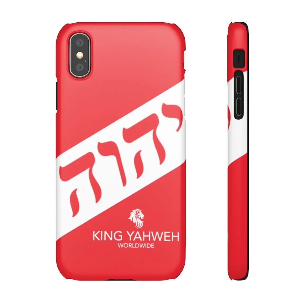 King YAHWEH Worldwide Tetra 3.0 Fire Red Phone Case