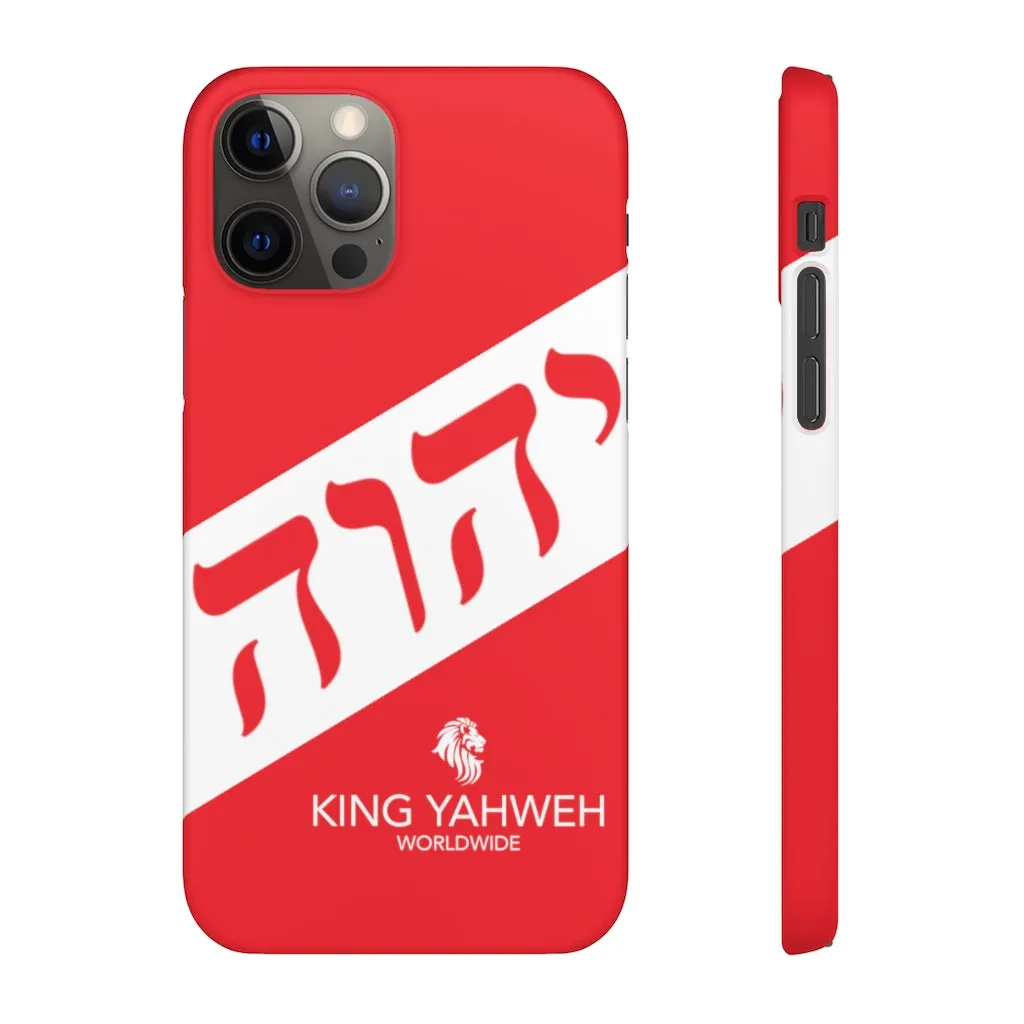 King YAHWEH Worldwide Tetra 3.0 Fire Red Phone Case