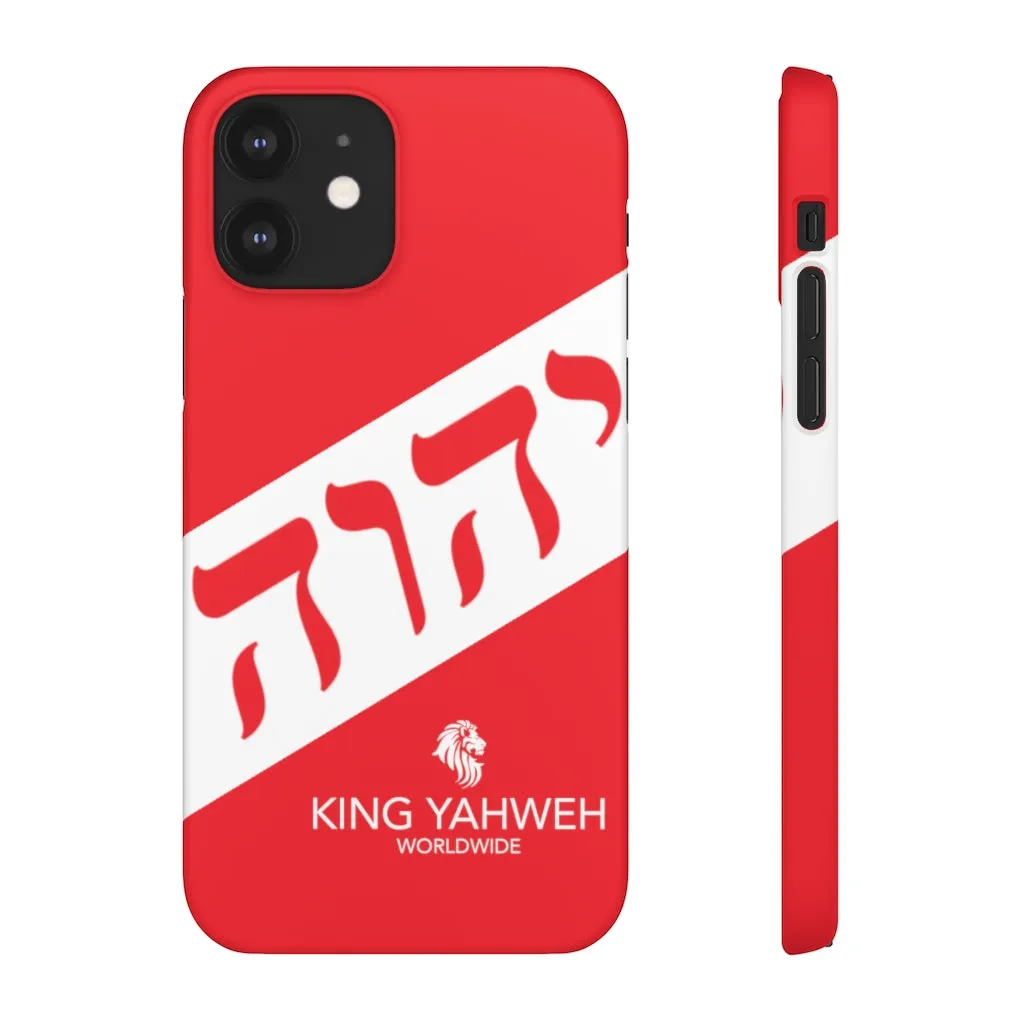King YAHWEH Worldwide Tetra 3.0 Fire Red Phone Case
