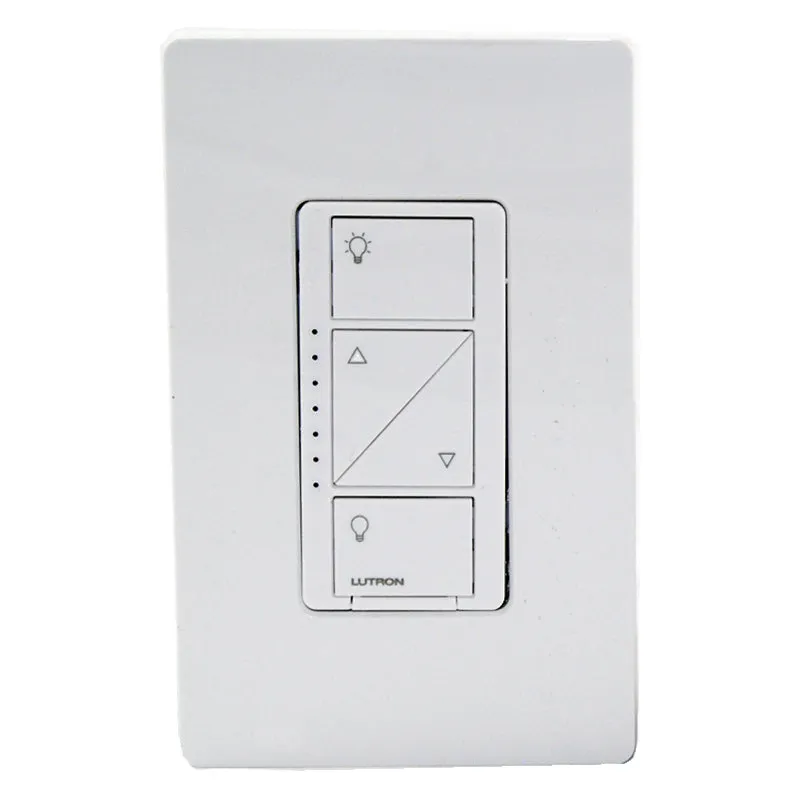 Lutron Caseta Wireless Dimmer Kit with Smart Bridge - White