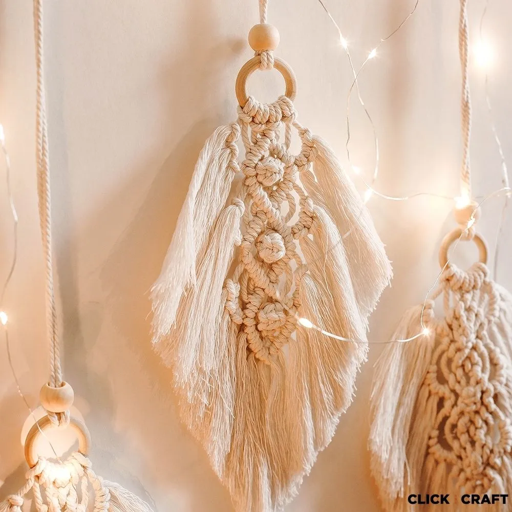 Macrame Kit  - Easy - The Hanging Leaves