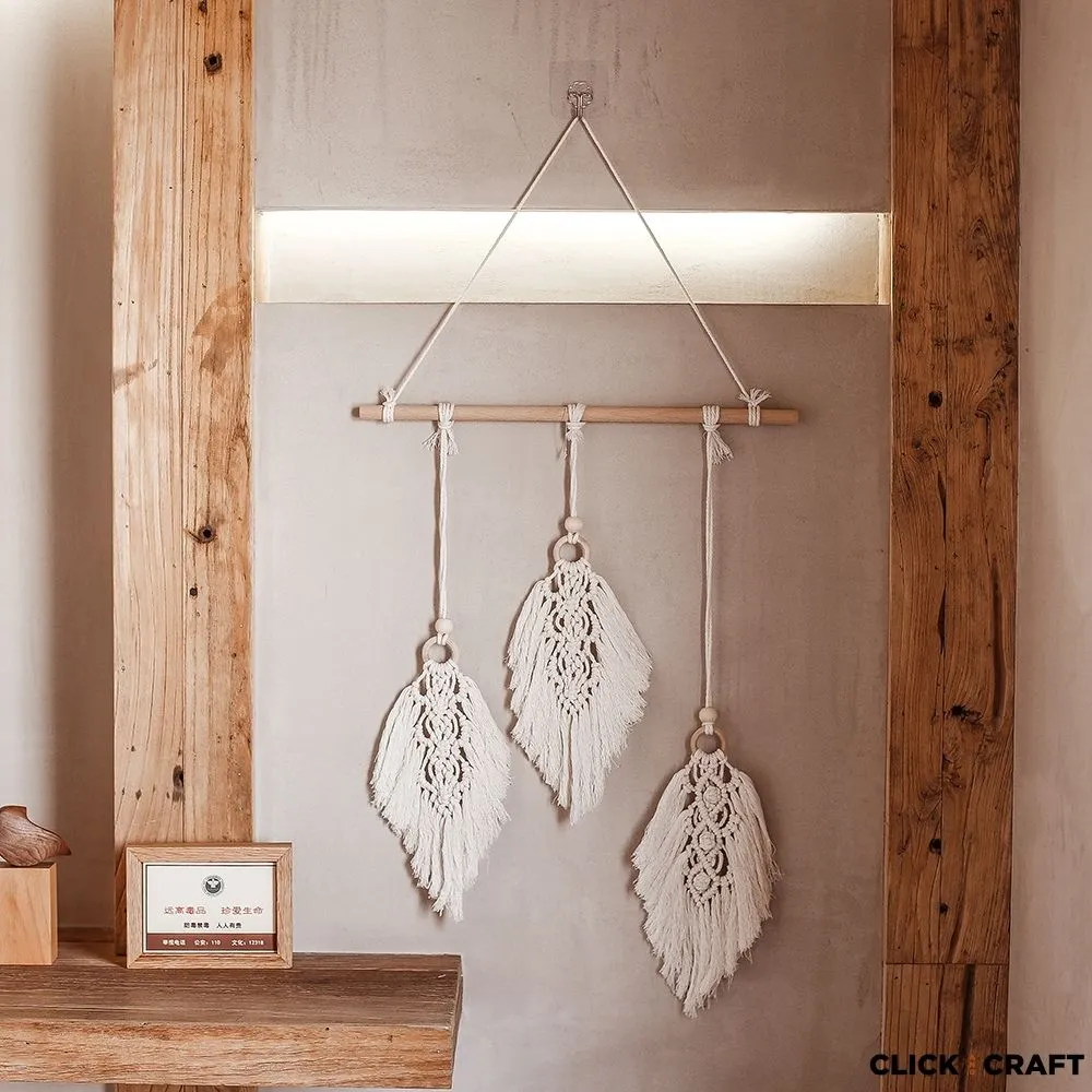 Macrame Kit  - Easy - The Hanging Leaves