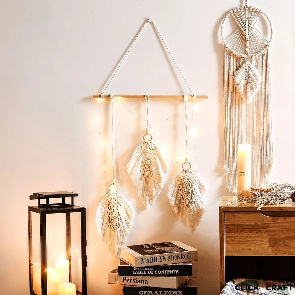 Macrame Kit  - Easy - The Hanging Leaves