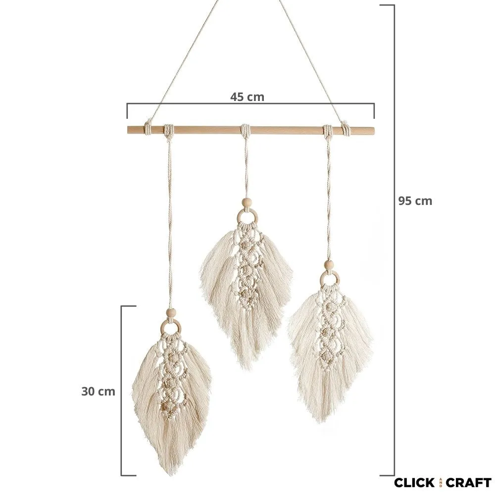 Macrame Kit  - Easy - The Hanging Leaves