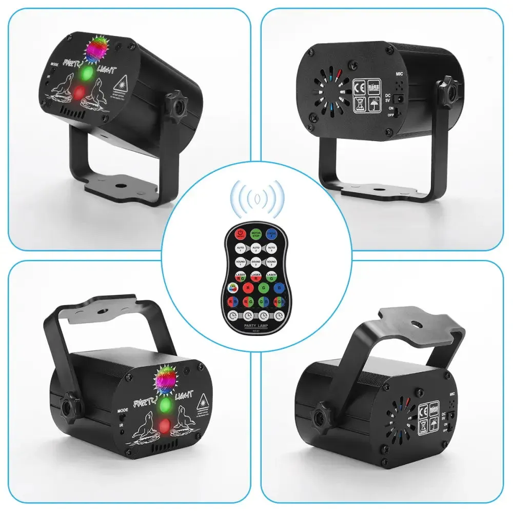 Mini RGB Disco Light LED Laser Stage Projector-Mini LED Disco Light