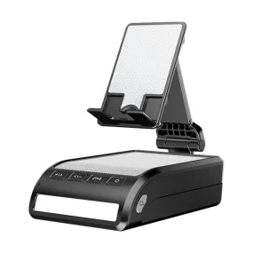 Mobile Phone Holder With Bluetooth Speaker Led Light