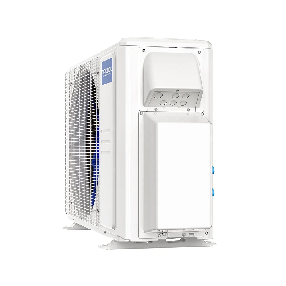 MRCOOL® DIY 4th Gen Mini Split 2 Zone 24,000 BTU 22 SEER Ductless Air Conditioner and Heat Pump with 12K   12K Air Handlers and Install Kits