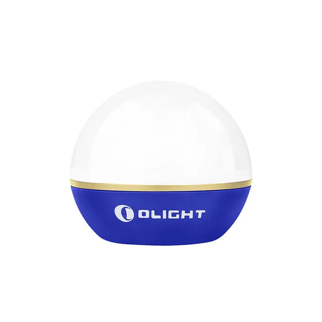 Olight Obulb MC Portable Rechargeable Multi Color LED Mini Lantern 75 Lumens - Sapphire Blue