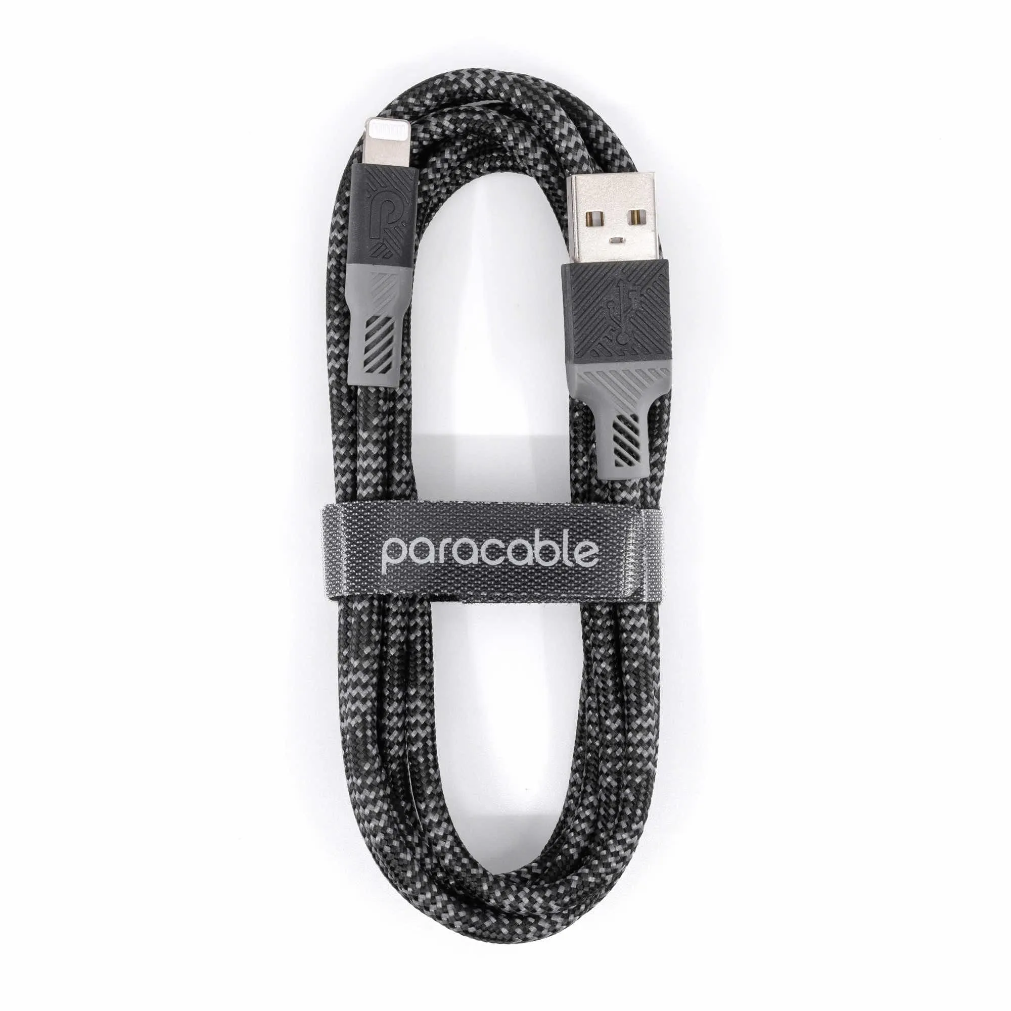 Paraflex™ USB-A to Lightning (Carbon)