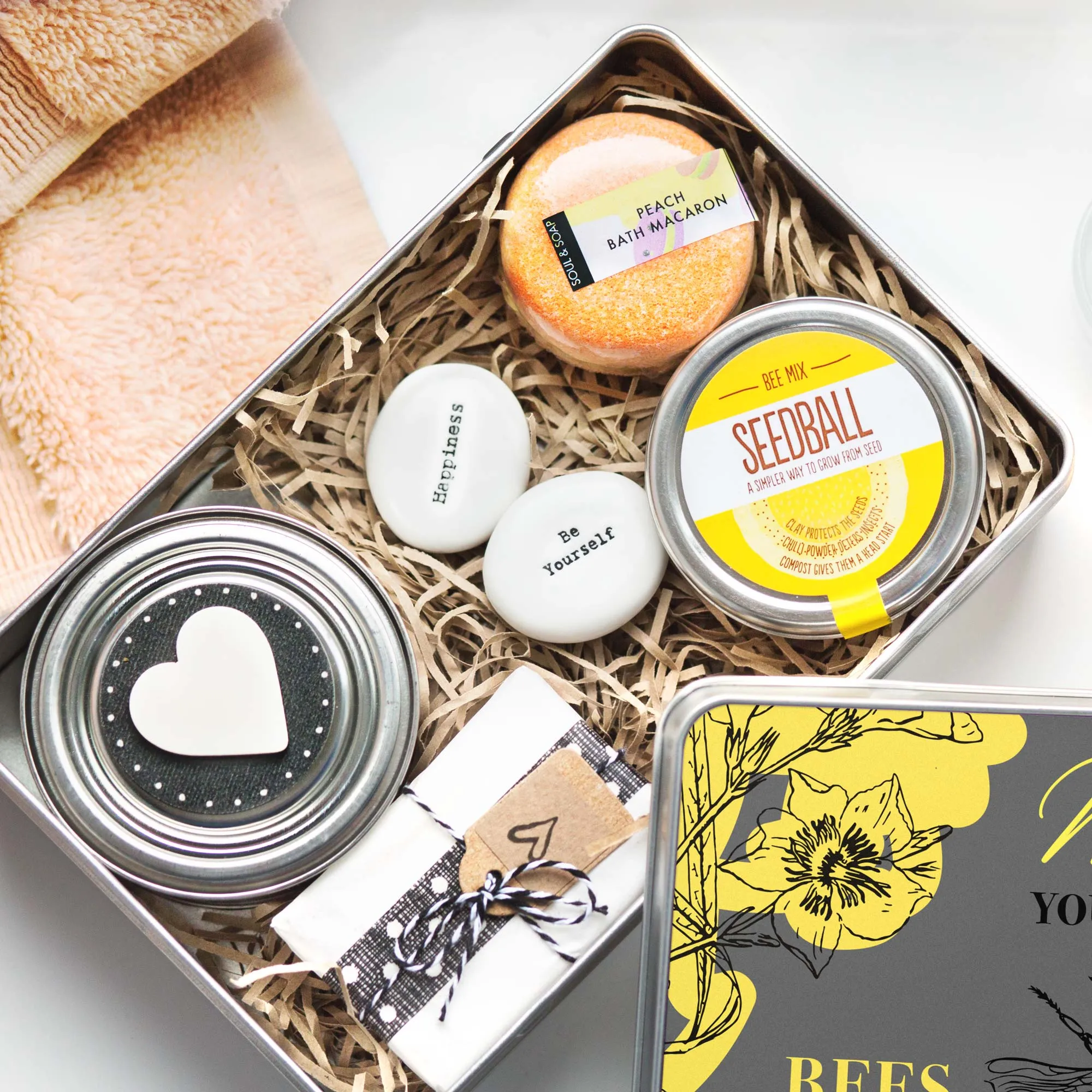 Personalised Bees Knees Relaxation Gift Set For Mum