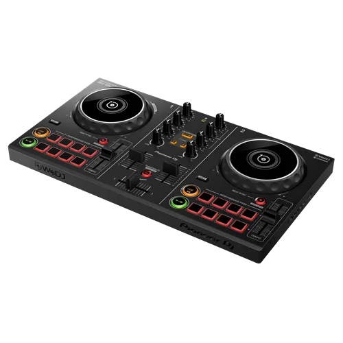 Pioneer DDJ-200 Smart DJ Controller and FRWEGOBL Hard Case Bundle