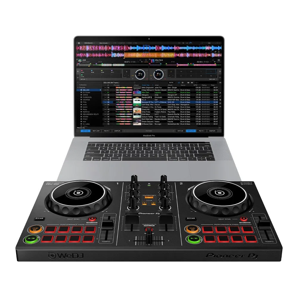 Pioneer DDJ200 2 Channel Rekordbox DJ Controller