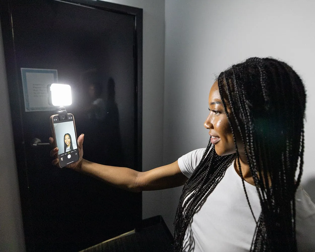 Pocket Photo Video RGB Smartphone LED Light - GlowGo (Rainbow)