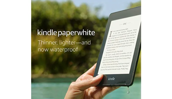 PRICE DROP: All-New Kindle Paperwhite 8GB – Waterproof – Includes Special Offers!