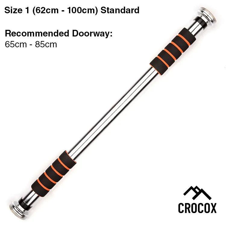 Pull Up Bar Door Chin Wall Mounted Doorway Portable Adjustable Home Gym Strength