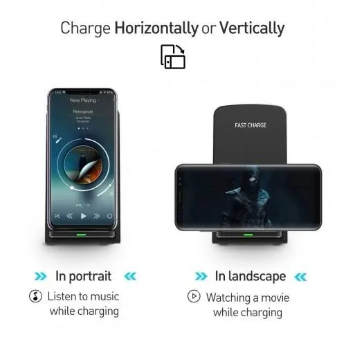 Qi-enabled Wireless Charging Stand