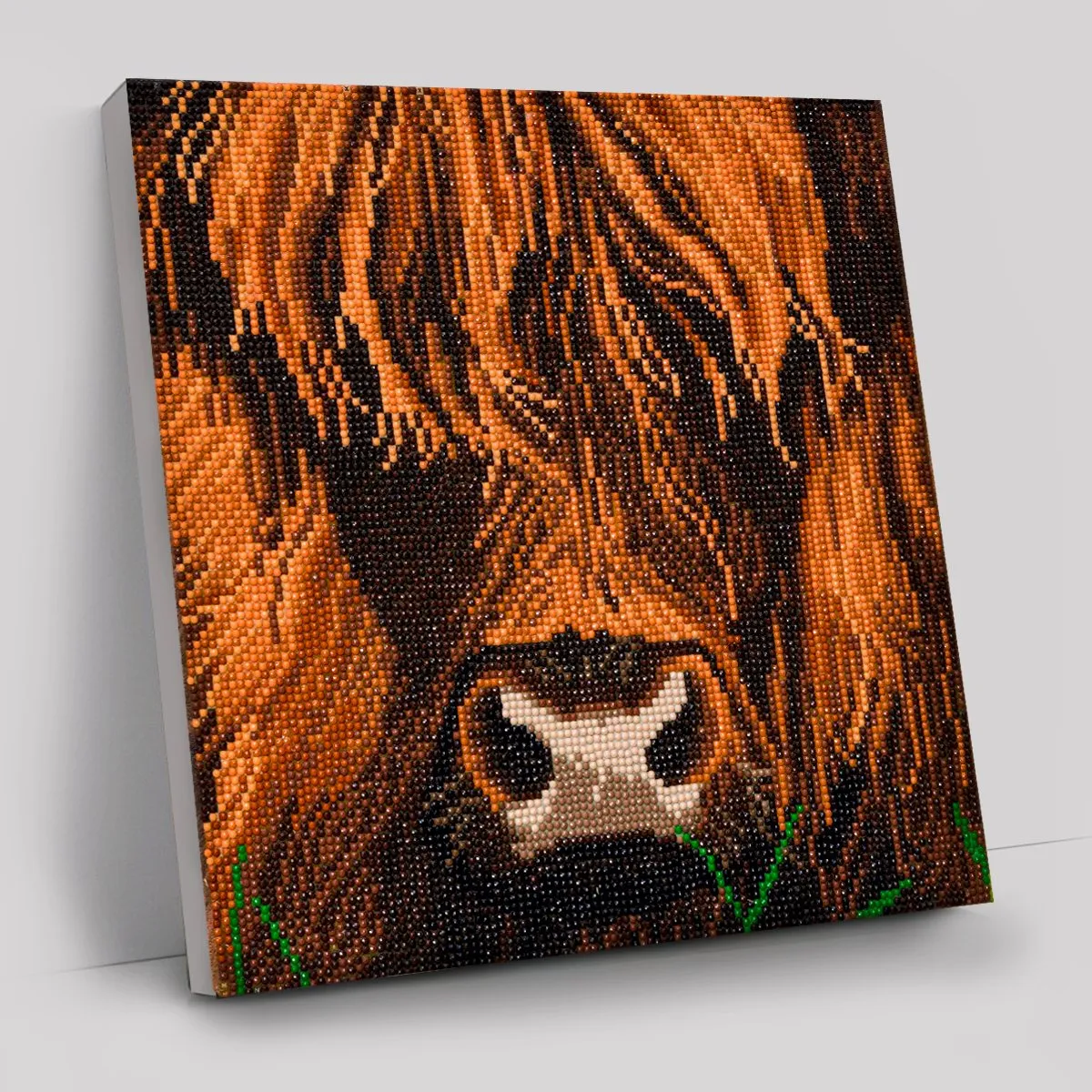 "Highland Cow" Crystal Art Kit 30x30cm