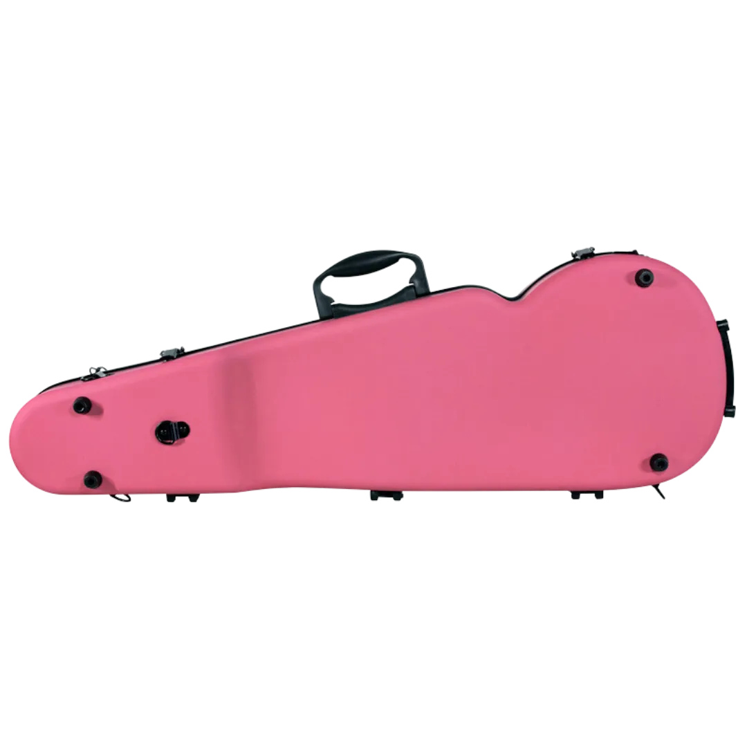 RAAN Shaped Violin Case Barbie Pink 1/4-1/2