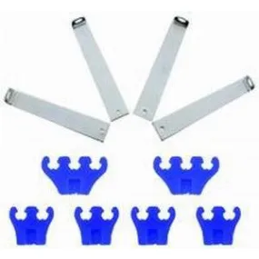 Racing Power Blue Deluxe Universal Wire Loom Set