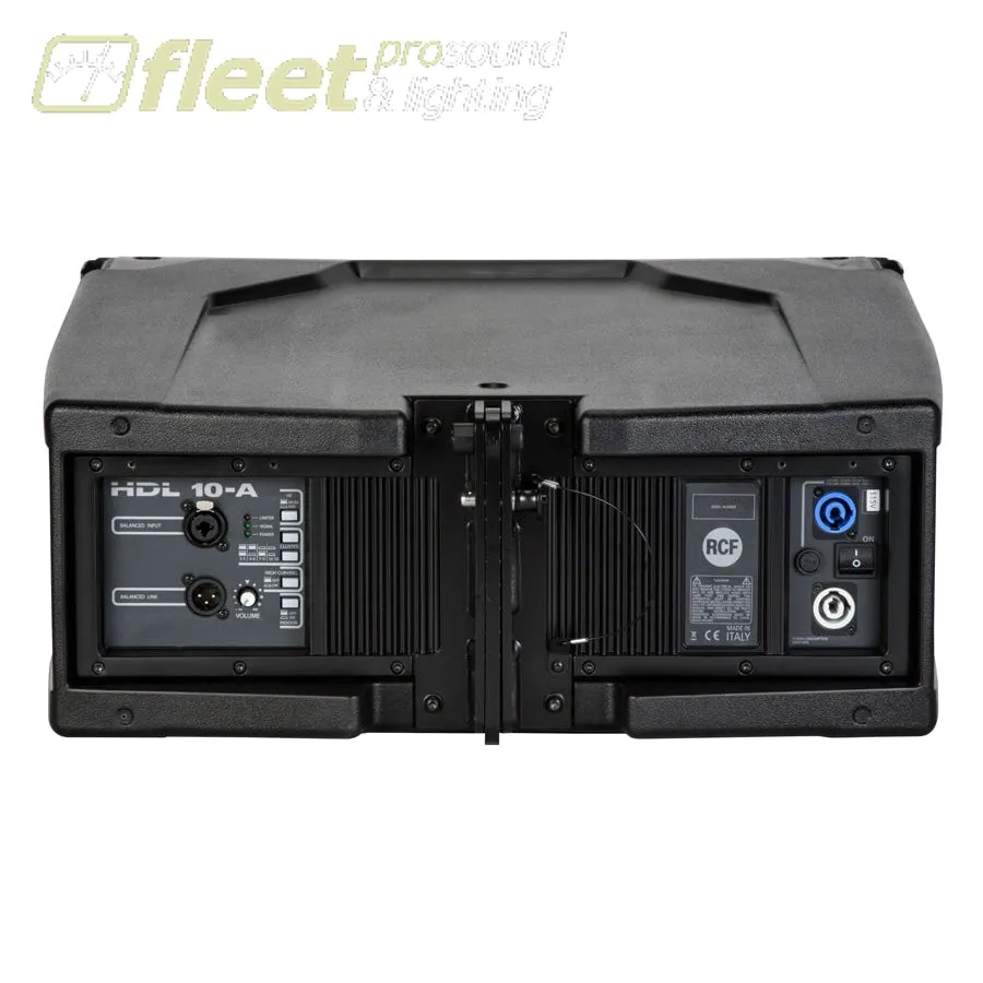 RCF HDL 10-A 2 x 8" Active Line Array Module - Black