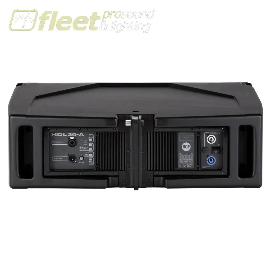 RCF HDL 20-A 2 x 10" Active Line Array Module - Black