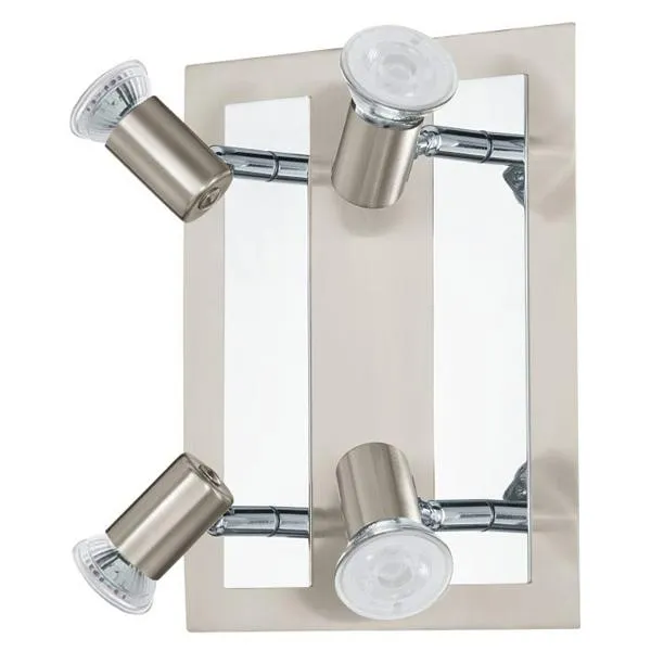 Rotello LED Spot Light /2Lt/4Lt/6Lt in Satin Nickel