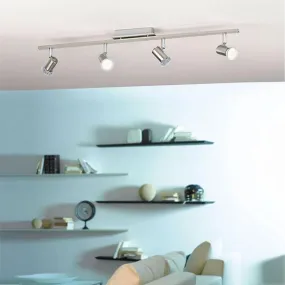 Rotello LED Spot Light /2Lt/4Lt/6Lt in Satin Nickel
