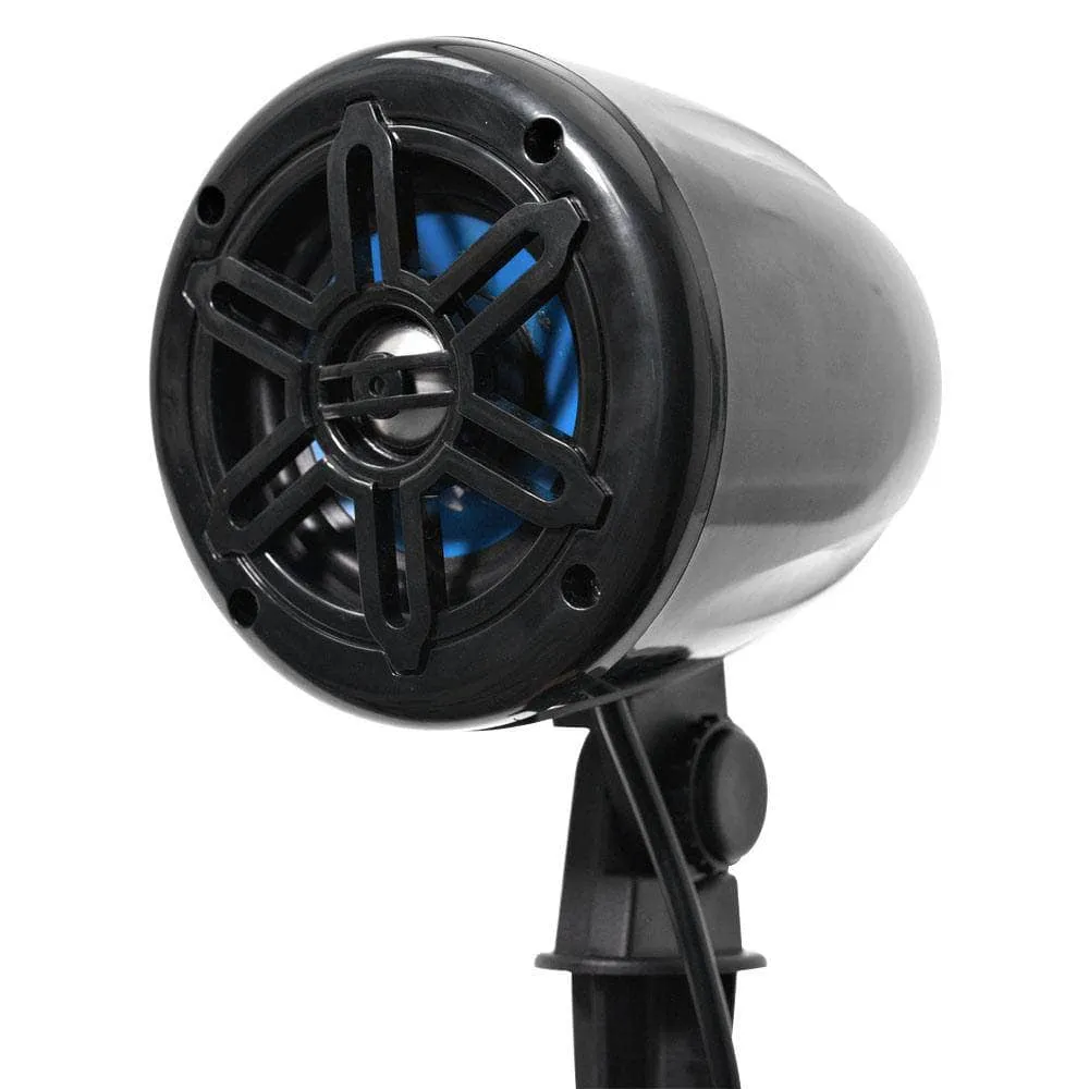 SA-LSB-LED - 4 Inch 2-Way Outdoor Speaker with LED Lights 150 Watts