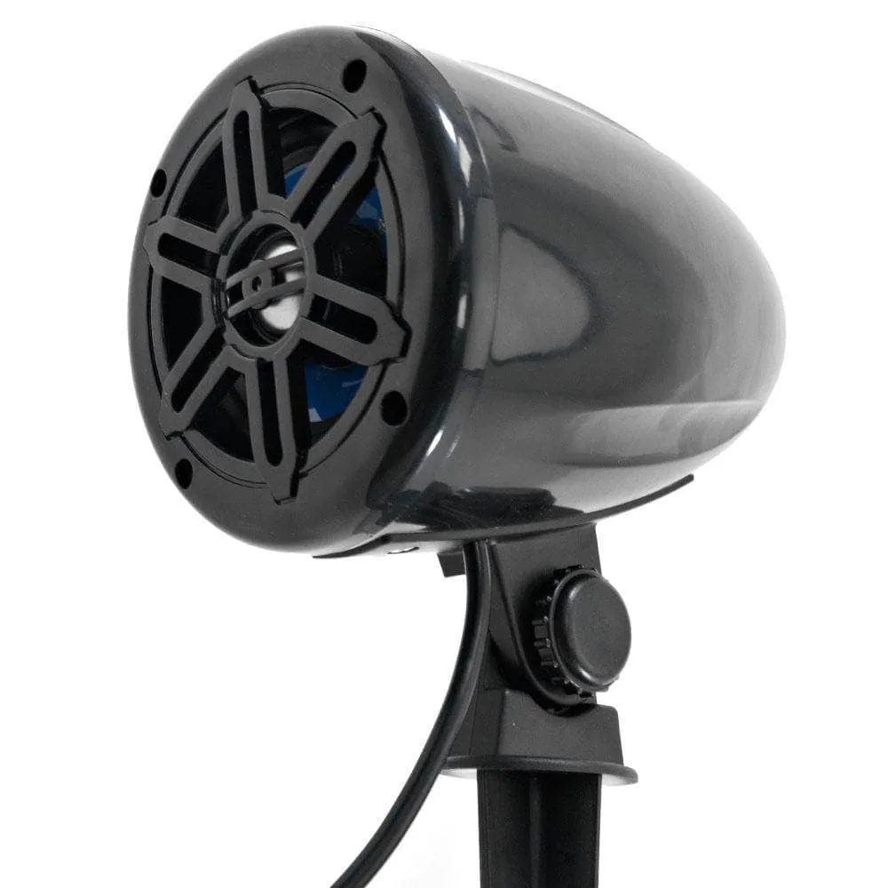 SA-LSB-LED - 4 Inch 2-Way Outdoor Speaker with LED Lights 150 Watts
