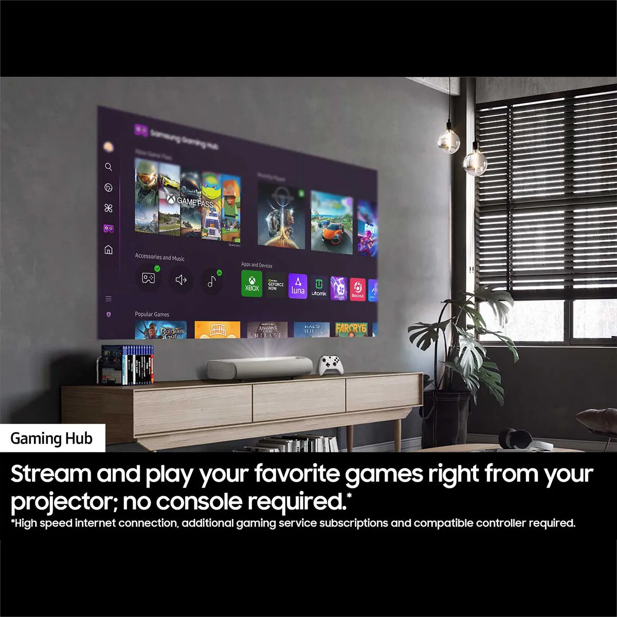 Samsung The Premiere 7 Ultra Short-Throw 4K Projector