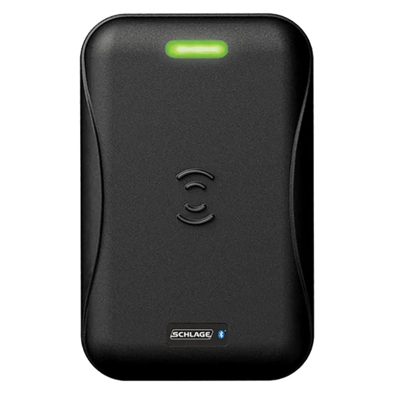 Schlage Electronics MTB15 Multi-Tech Networked Reader, Single Gang Wall Mounting, Black