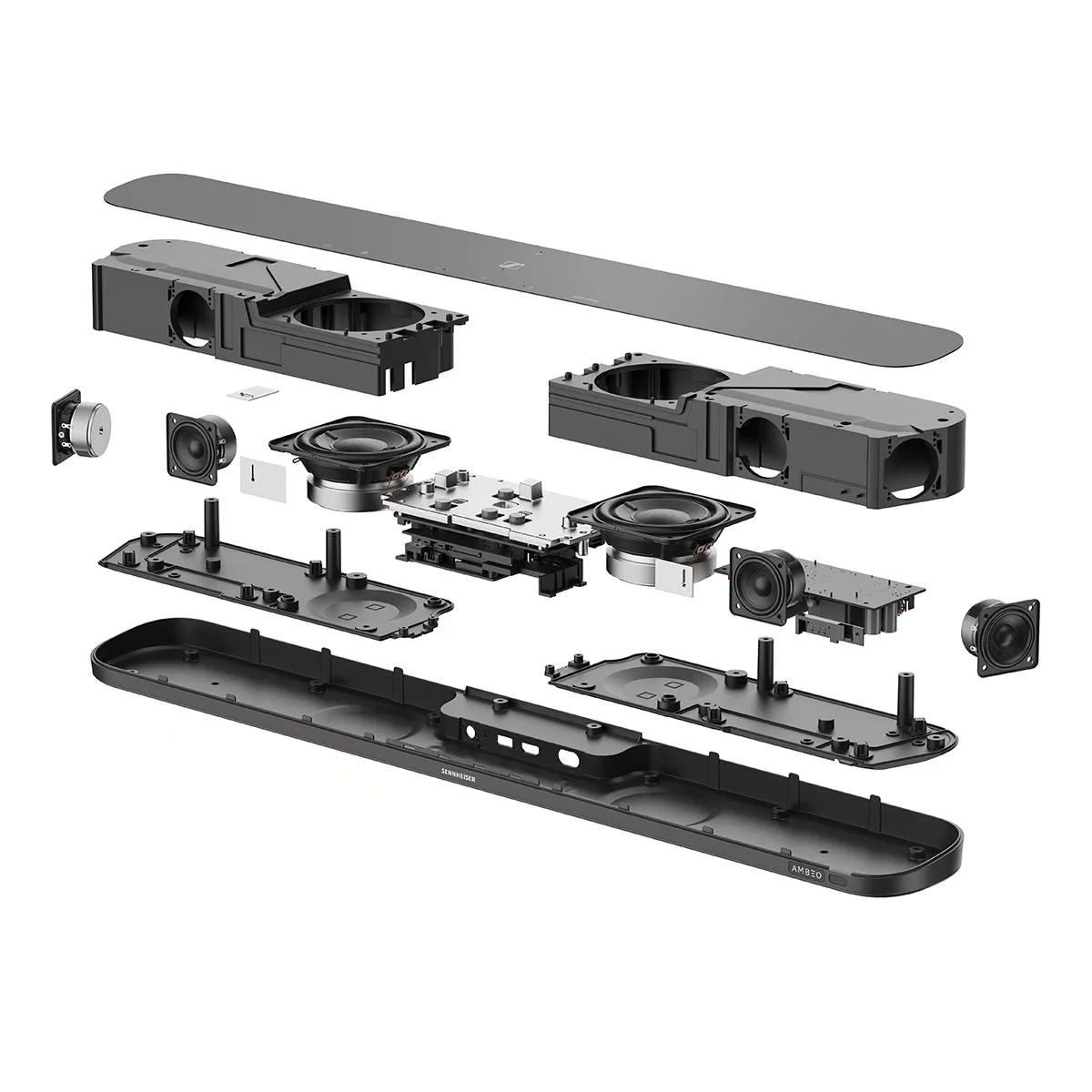 Sennheiser AMBEO Soundbar Mini 7.1.4 Channel Soundbar with Dolby Atmos and DTS:X
