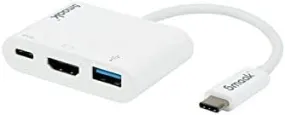 SMAAK™ FOUNDATION USB-C ADAPTER USB 3.0   HDMI   USB-C HUB SMKCH-FD-AHCW for Windows and MacBook