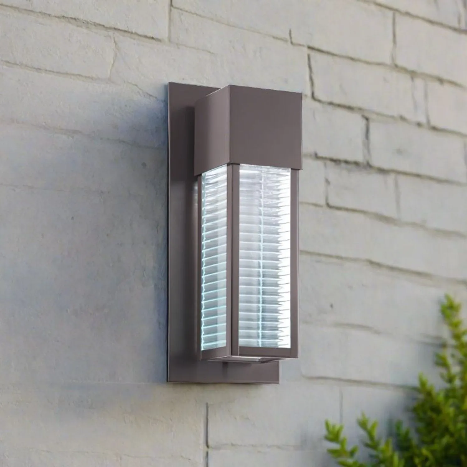 Sorel Outdoor Wall Light GU10 LED 1lt in Architectural Bronze Elstead Lighting - ELS.KL-SOREL2-M-LED