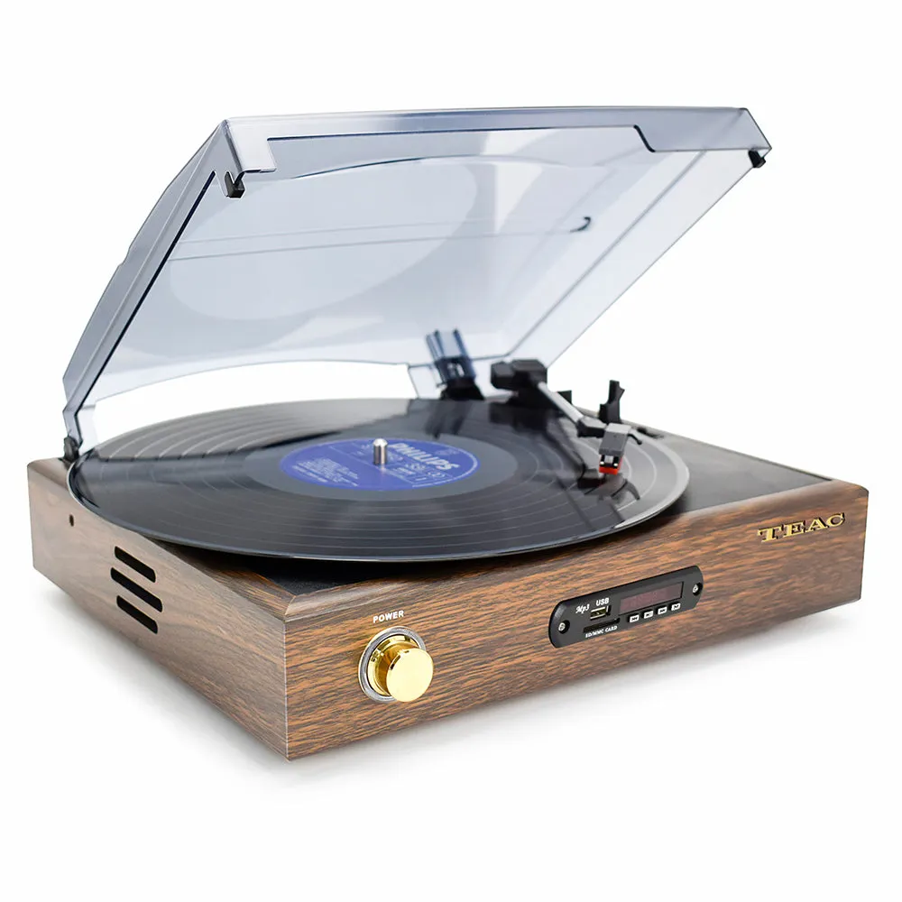 Teac Turntable with Bluetooth Out & USB Encoding FM Radio TTDEDS2018T