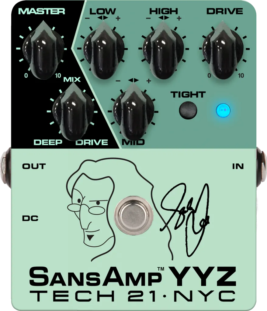 Tech21 Geddy Lee Signature SansAmp YYZ - Bass Pre-amp Pedal