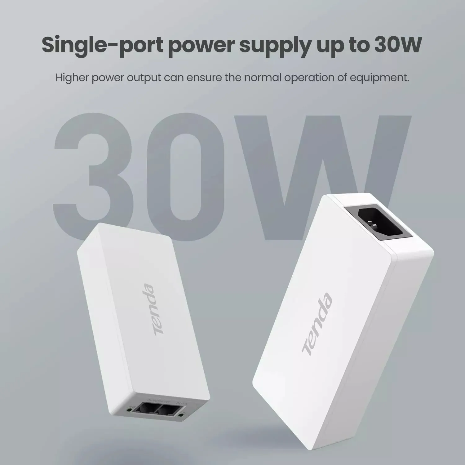 Tenda PoE30G-AT Gigabit PoE  injector