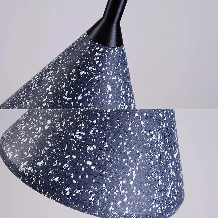 Terrazzo Bar Chandelier Cement Minimalist Restaurant Bedroom Bedside Speaker Single Small Chandelier