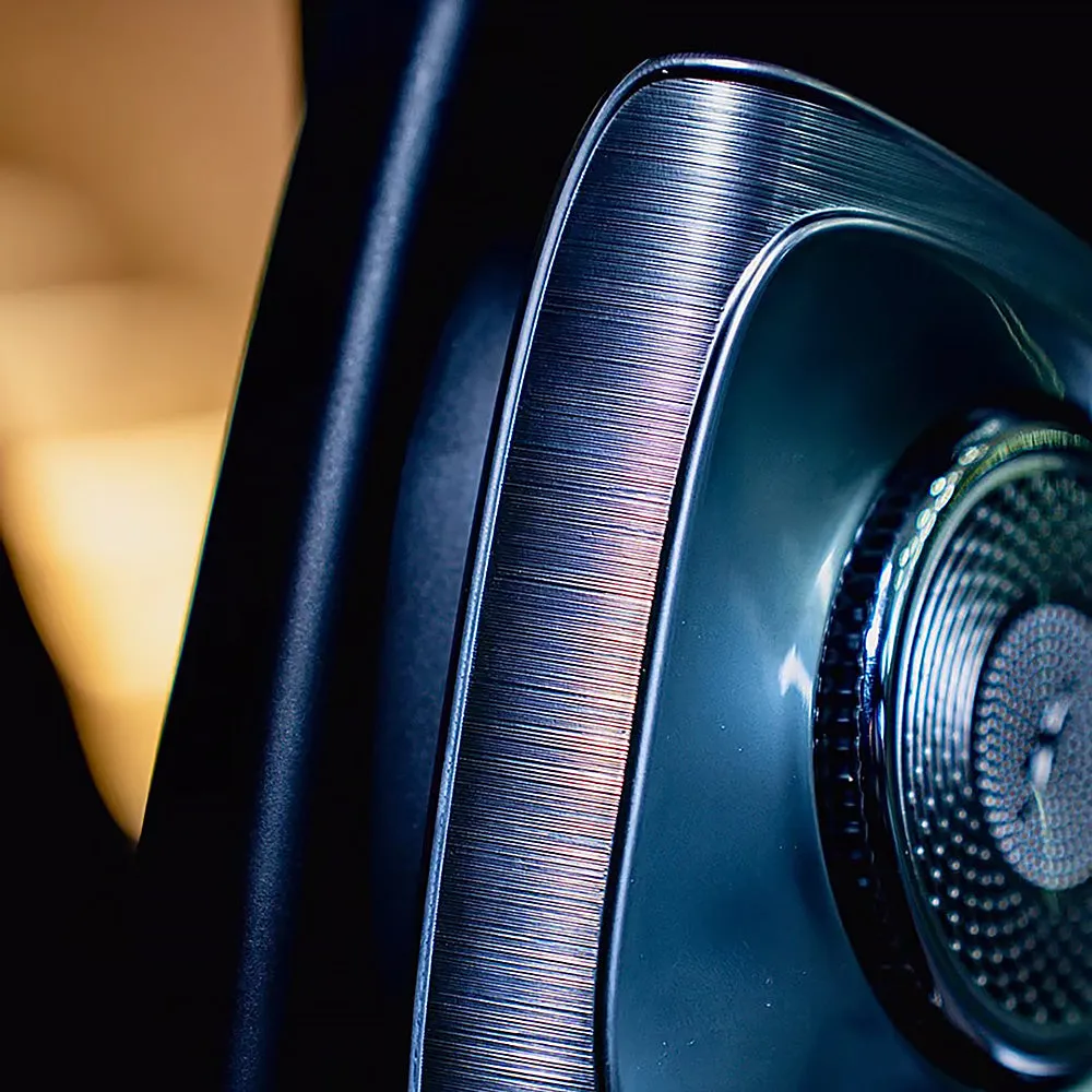 Tesla 4D Rotating Horn Front Door Speaker High-pitched Sound Speaker With LED Light