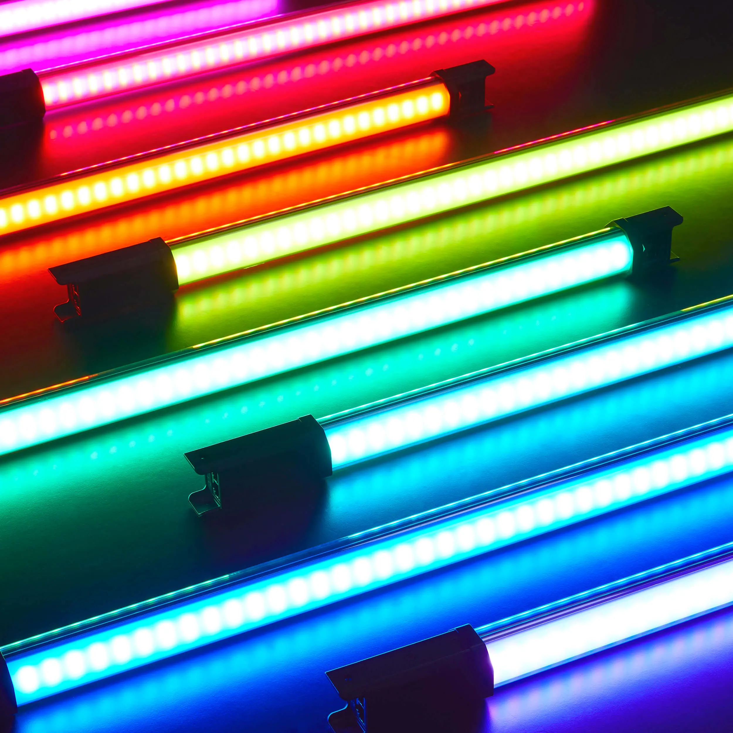 TL60-K4 Portable Bi-Colour RGB Pixel LED Tube Light Quad Kit
