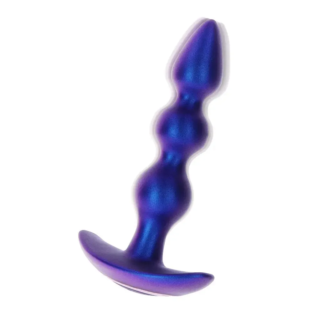 Toyjoy Silicone Purple Rechargeable Vibrating Butt Plug with 7-functions