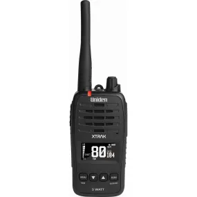 Uniden XTRAK50 5 Watt Waterproof Smart UHF Handheld Radio